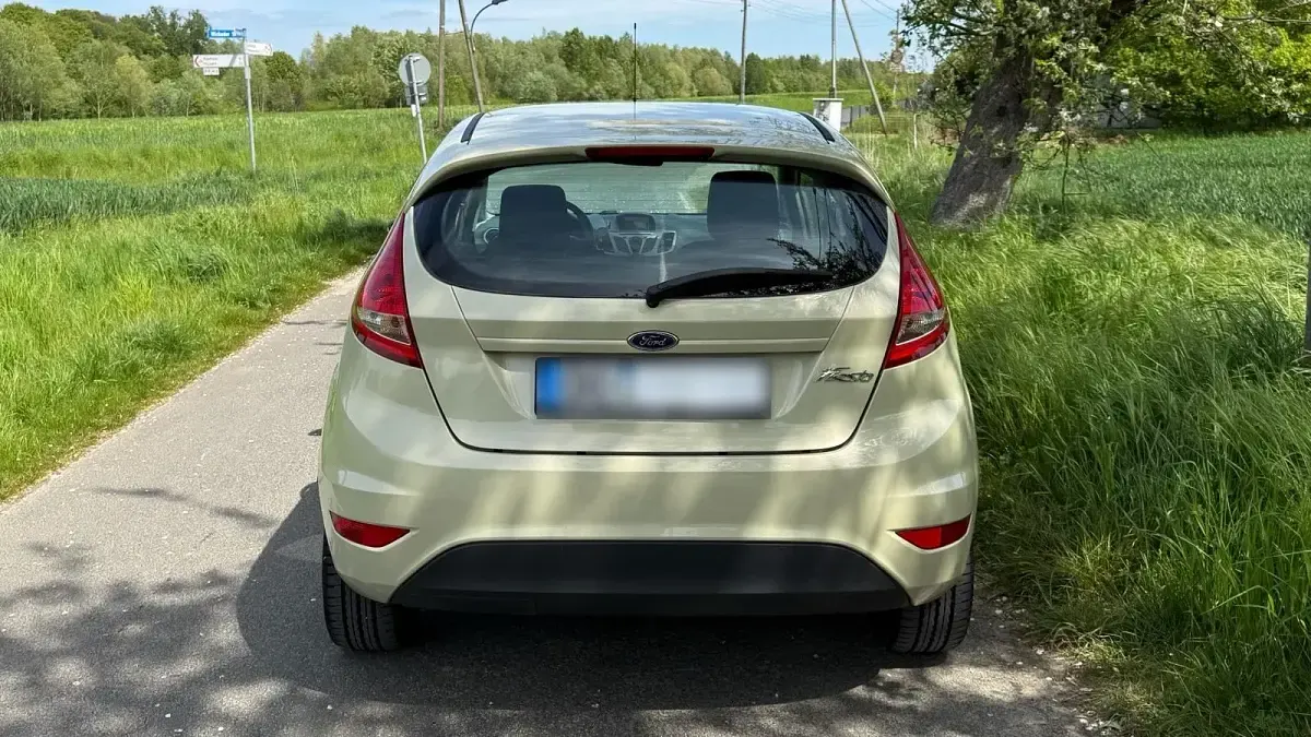 Usata Ford Fiesta 82 CV (60 kW) 2009 Verde Utilitaria