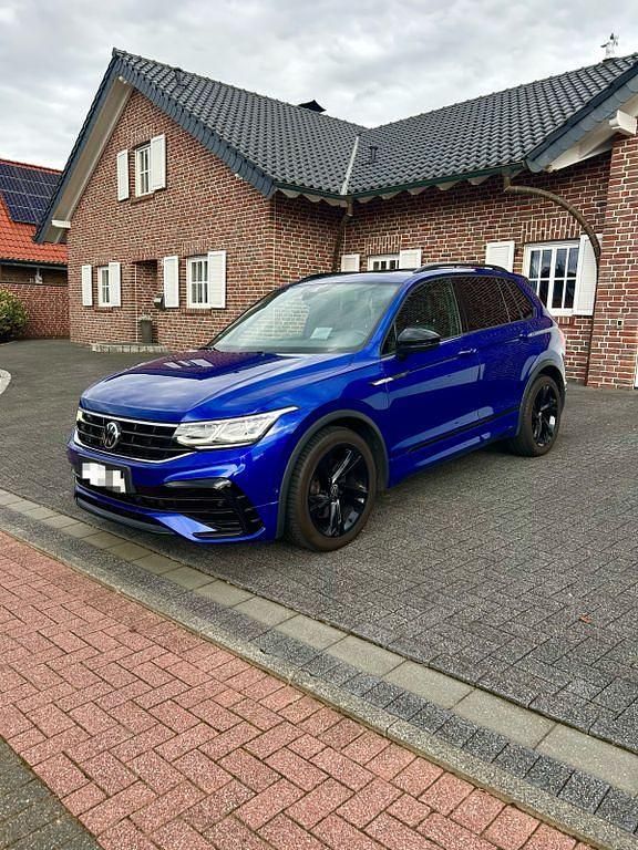 Blau Gebraucht 2021 VW Tiguan R-line SUV | 28.499 € (Guter Preis) - Bild 1/4
