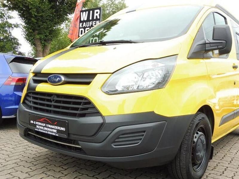 Gelb Gebraucht 2017 Ford Transit Custom Van | 25.999 € - Bild 1/4
