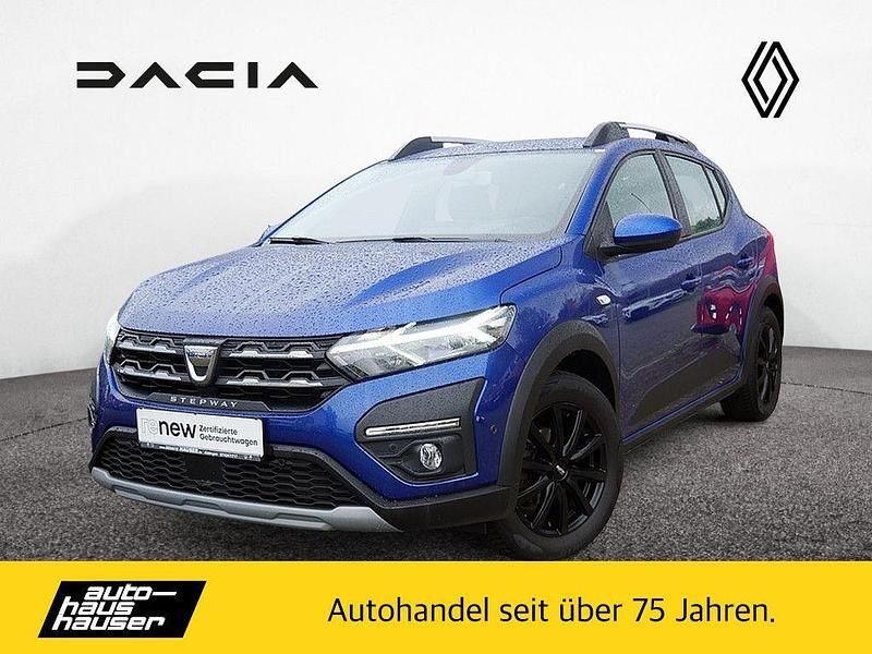 Blau Gebraucht 2021 Dacia Sandero Comfort Kleinwagen | 12.750 € (Fairer Preis) - Bild 1/4