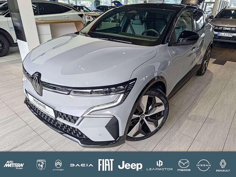Grau kqj + schwarz gne Gebraucht 2024 Renault Megane E-Tech Limousine | 36.990 € - Bild 1/4