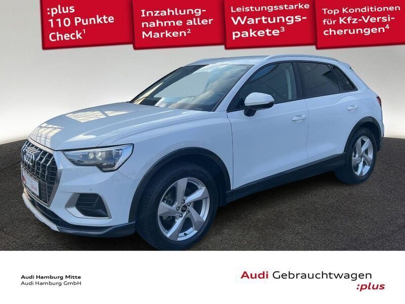 Gletscherweiß metallic Gebraucht 2023 Audi Q3 Advanced Plus SUV | 32.930 € (Superpreis) - Bild 1/3