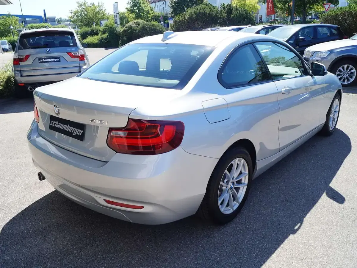 Gebraucht BMW 218 136 PS (100 kW) 2016 Silber Coupé