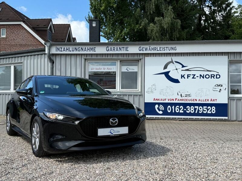 Schwarz Gebraucht 2019 Mazda 3 Selection Limousine | 12.490 € - Bild 1/4
