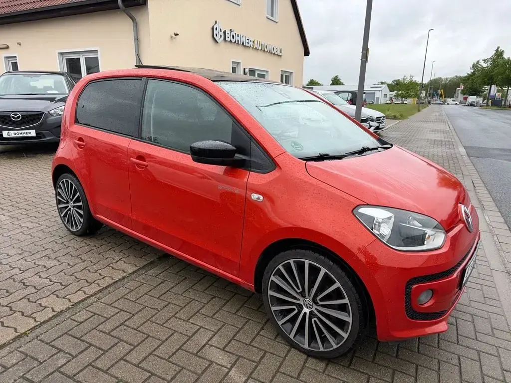 Usado VW up! Groove 60 HP (44 kW) 2014 Laranja Citadino