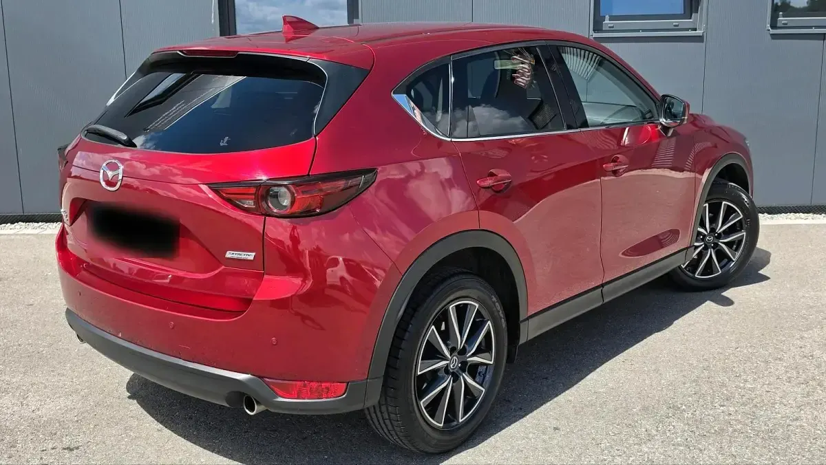 Gebraucht Mazda CX-5 194 PS (142 kW) 2018 Rot SUV
