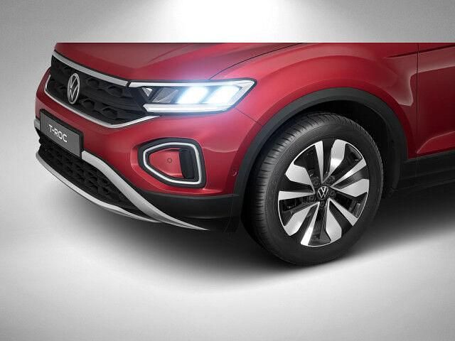 Gebraucht VW T-Roc Goal 150 PS (110 kW) 2024 Rot (kings red metallic/schwarz) SUV