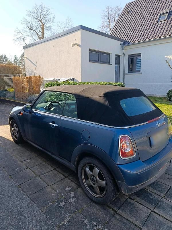 Gebraucht Mini One Cabriolet 98 PS (72 kW) 2011 Blau Cabrio