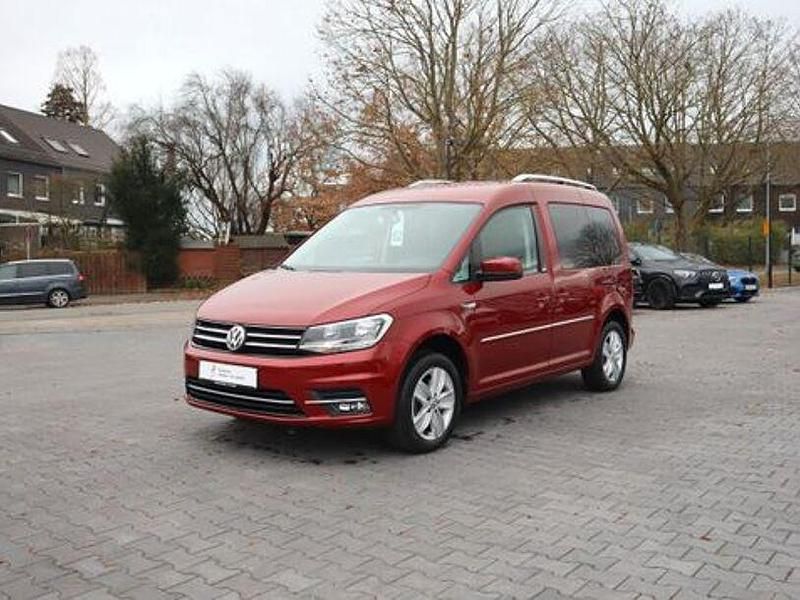 Gebraucht VW Caddy 102 PS (75 kW) 2015 Rot Van / Kleinbus