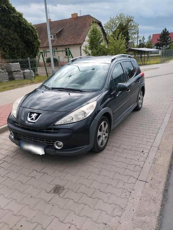 Schwarz Gebraucht 2008 Peugeot 207 Kombi | 1.499 € (Etwas zu teuer) - Bild 1/4