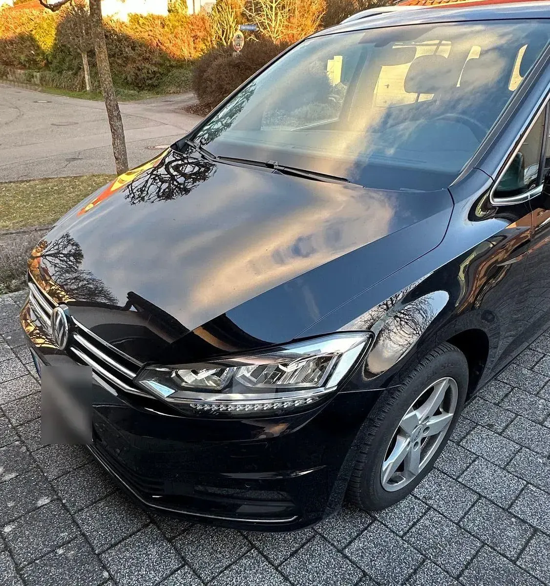 Usata VW Touran 150 CV (110 kW) 2017 Nero Monovolume