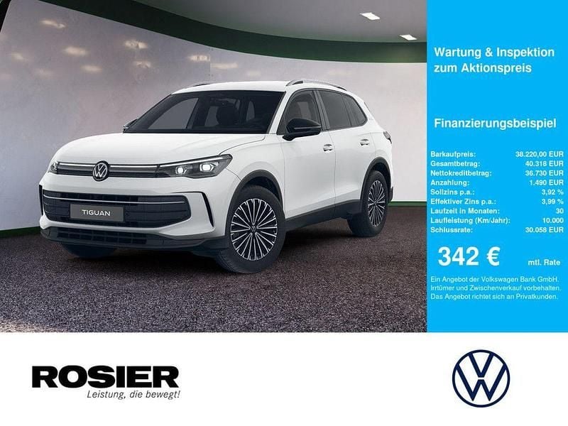 Gebraucht VW Tiguan Goal 150 PS (110 kW) 2025 Pure white SUV