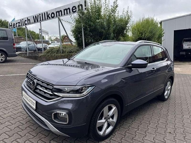 Rauchgrau metallic Gebraucht 2021 VW T-Cross Style SUV | 19.250 € (Fairer Preis) - Bild 1/4