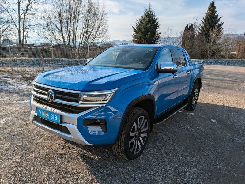 Blau Gebraucht 2023 VW Amarok Aventura Abholung | 49.200 € (Guter Preis) - Bild 1/4