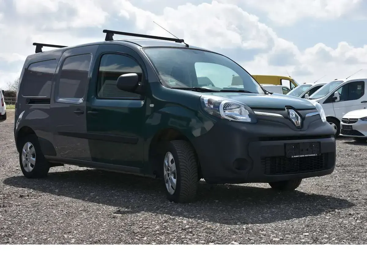 Gebraucht Renault Kangoo 44 kW (60 PS) 2019 Grün Van / Kleinbus