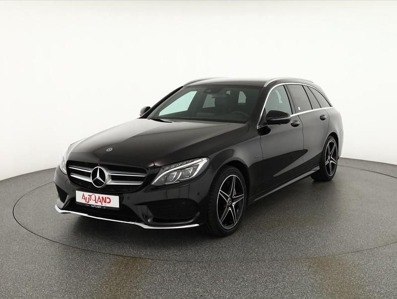 Schwarz Gebraucht 2018 Mercedes C350e AMG line | 24.990 € (Fairer Preis) - Bild 1/4