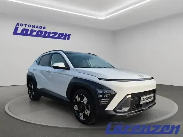 Gebraucht Hyundai Kona Prime 199 PS (146 kW) 2023 Atlas white / sol (weiss) SUV