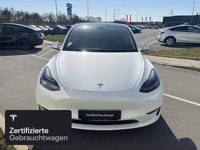 Brugt Tesla Model Y Long Range AWD 258 kW (351 HK) 2023 Hvid SUV