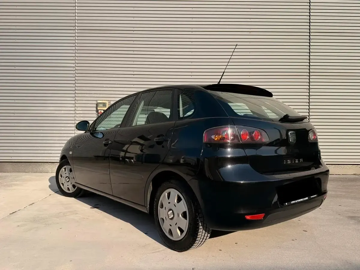 Gebraucht Seat Ibiza 86 PS (63 kW) 2008 Schwarz Kleinwagen