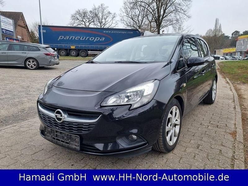 Gebraucht Opel Corsa Edition 90 PS (66 kW) 2015 Schwarz Kleinwagen