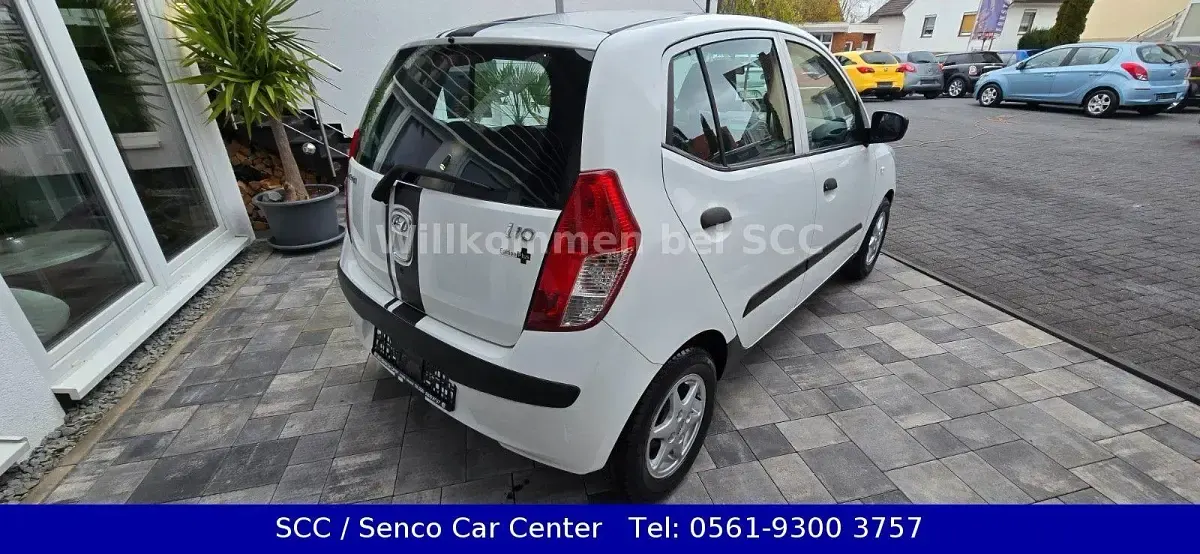 Gebraucht Hyundai i10 67 PS (49 kW) 2009 Weiß Kleinwagen
