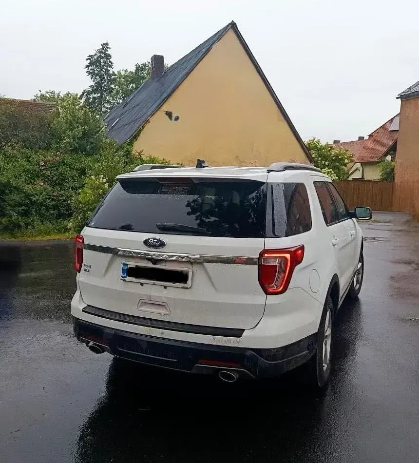 Gebraucht Ford Explorer XLT 290 PS (213 kW) 2018 Weiß SUV