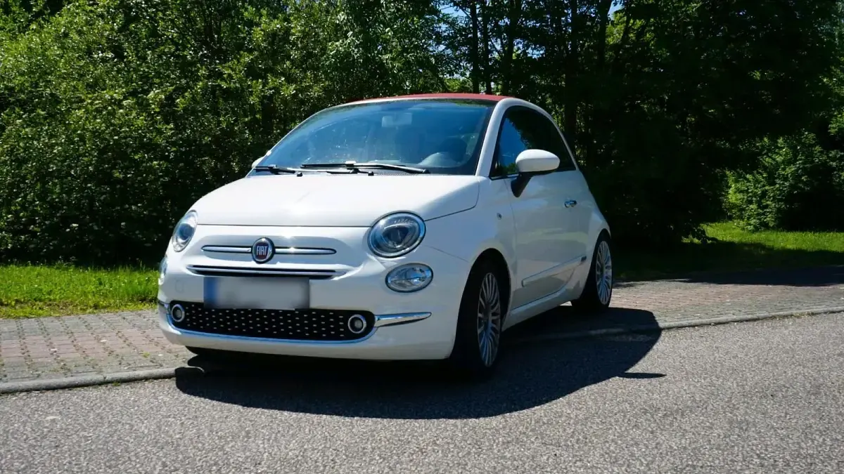 Używany Fiat 500C 69 KM (50 kW) 2018 Biały Kabriolet