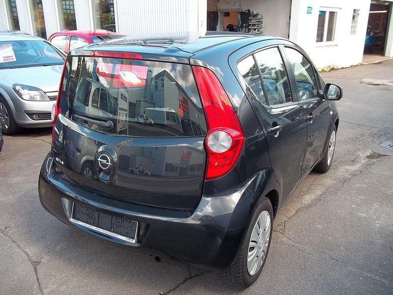 Gebraucht Opel Agila Edition 65 PS (47 kW) 2008 Schwarz Kleinwagen