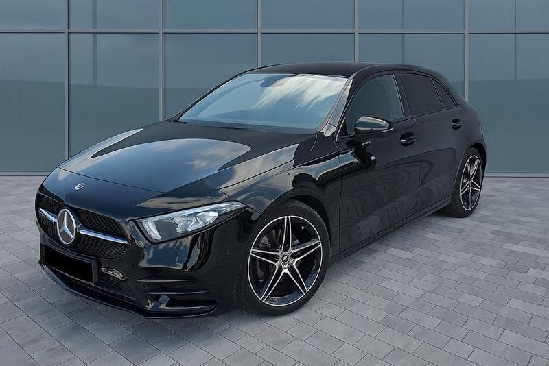Schwarz Gebraucht 2019 Mercedes A160 Progressive Limousine | 16.990 € (Fairer Preis) - Bild 1/4