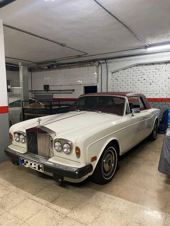 Weiß Gebraucht 1984 Rolls Royce Corniche Cabrio | 79.900 € - Bild 1/4