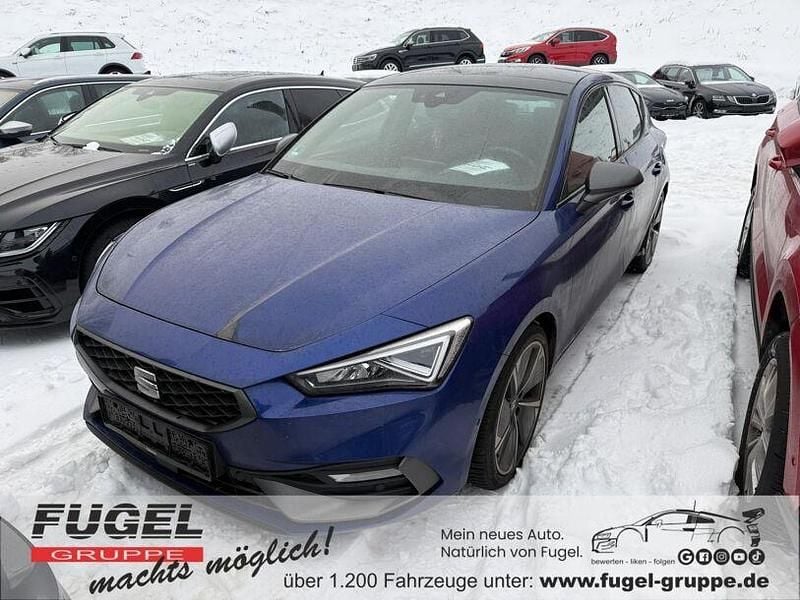 "mystery" blau Gebraucht 2021 Seat Leon FR Limousine | 17.499 € (Guter Preis) - Bild 1/4