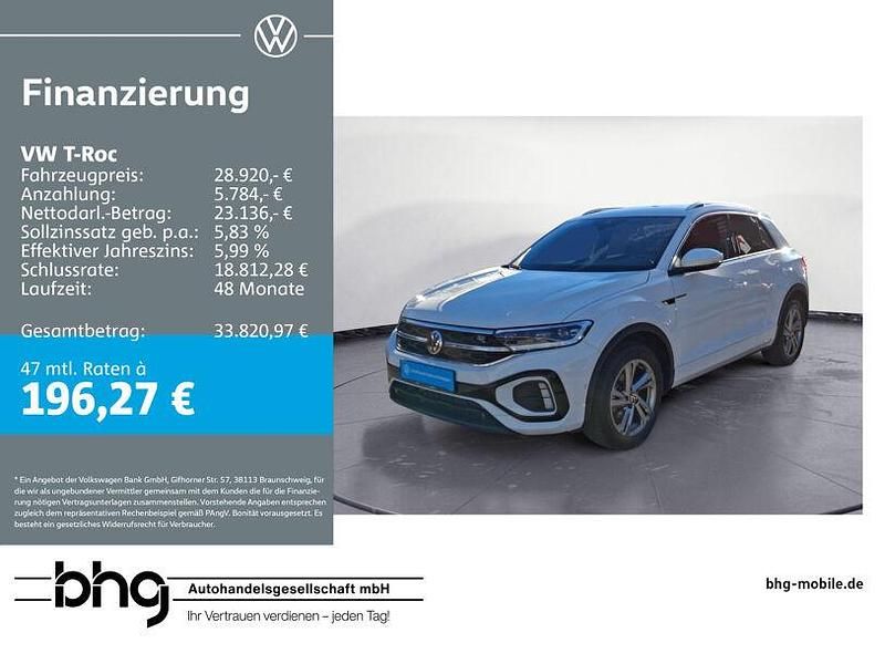 Gebraucht VW T-Roc R-line 150 PS (110 kW) 2024 Pure white SUV