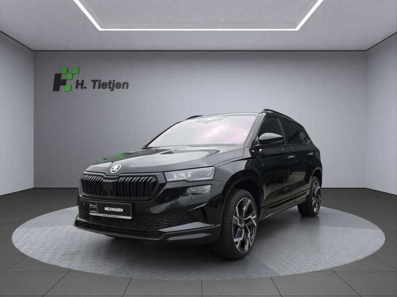 Schwarz Neu 2024 Skoda Karoq SportLine SUV | 45.899 € - Bild 1/4