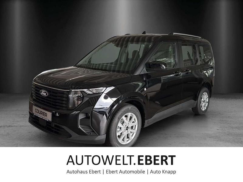 Gebraucht Ford Tourneo Courier Titanium 125 PS (91 kW) 2024 Obsidianschwarz Van / Kleinbus