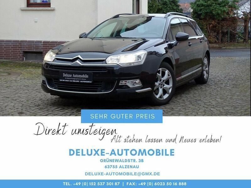 Schwarz metallic Gebraucht 2010 Citroën C5 Tendance Kombi | 4.850 € - Bild 1/3