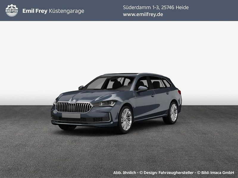 Grau Neu 2025 Skoda Superb SportLine Limousine | 57.950 € - Bild 1/4