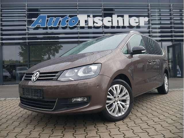 Toffeebraun metallic Gebraucht 2012 VW Sharan Style Van / Kleinbus | 13.990 € (Fairer Preis) - Bild 1/4