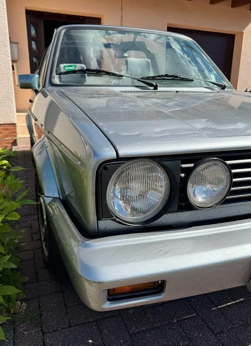 Gebraucht VW Golf Cabriolet 95 PS (69 kW) 1989 Grau Cabrio