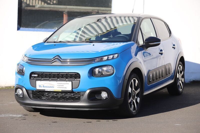 Blau Gebraucht 2017 Citroën C3 PureTech Kleinwagen | 6.490 € (Etwas zu teuer) - Bild 1/4