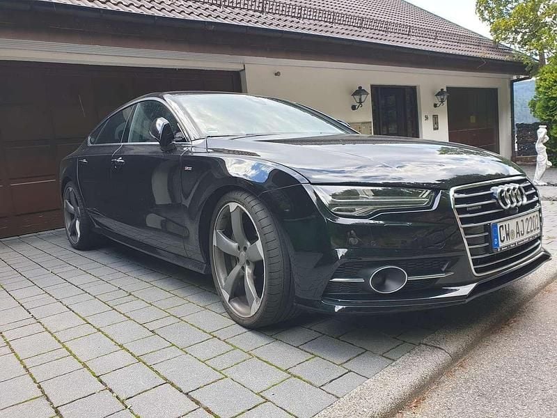 Schwarz Gebraucht 2018 Audi A7 Competition Kleinwagen | 30.900 € (Superpreis) - Bild 1/4
