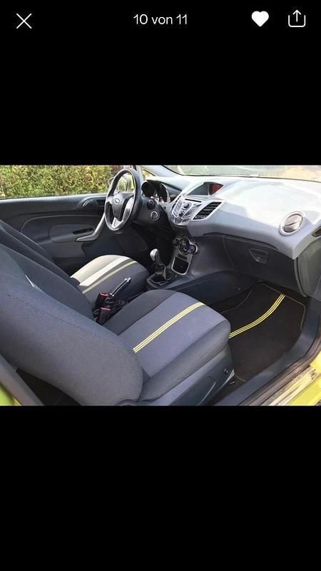 Gebraucht Ford Fiesta 80 PS (58 kW) 2011 Grün Kleinwagen