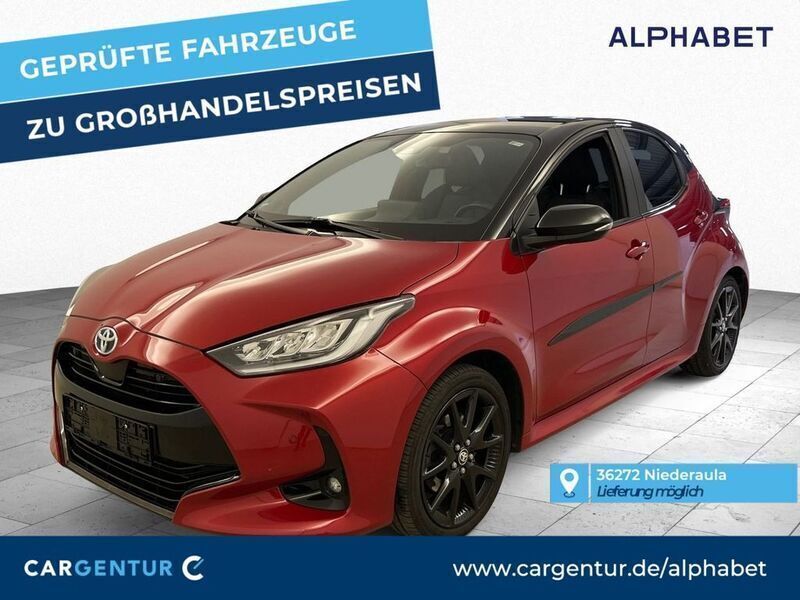 Karminrot / dach mystic Gebraucht 2022 Toyota Yaris Hybrid Limousine | 19.990 € (Etwas zu teuer) - Bild 1/1