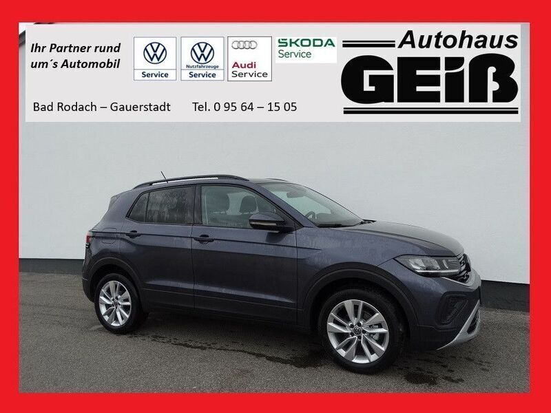 Grau Neu 2025 VW T-Cross Life SUV | 26.799 € (Guter Preis) - Bild 1/4