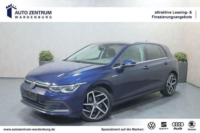 Atlantic blue Gebraucht 2021 VW Golf VIII Style Limousine | 19.760 € (Fairer Preis) - Bild 1/4