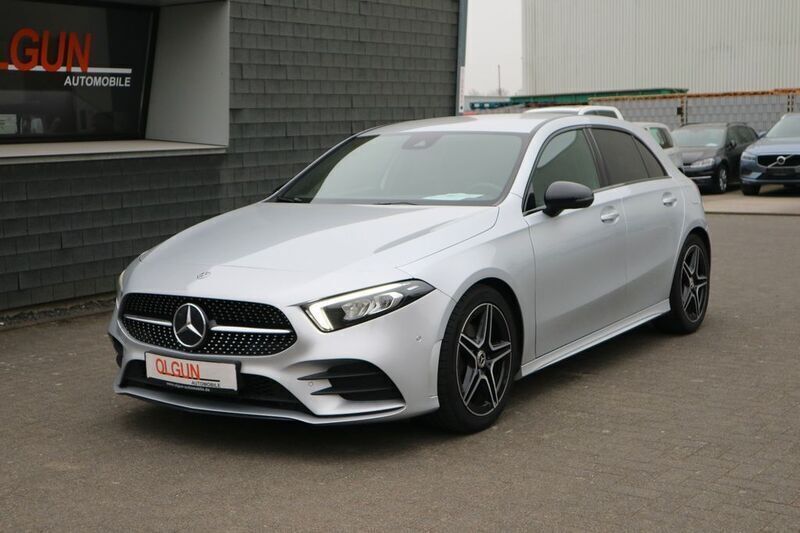 Iridiumsilber Gebraucht 2020 Mercedes A180 AMG Limousine | 19.990 € (Guter Preis) - Bild 1/4