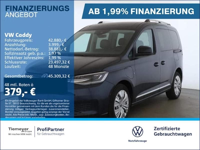 Gebraucht VW Caddy Style 150 PS (110 kW) 2025 Blau Van / Kleinbus