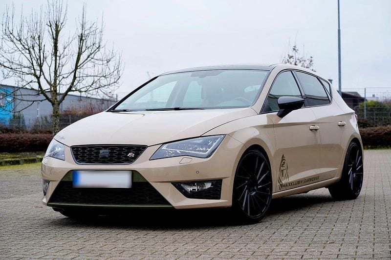 Brugt Seat Leon FR 184 HK (135 kW) 2016 Beige Hatchback