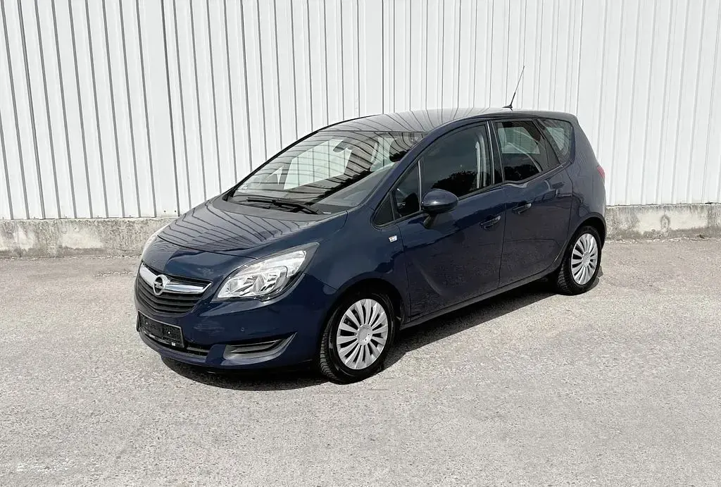 Gebraucht Opel Meriva Edition 110 PS (80 kW) 2014 Blau Van / Kleinbus