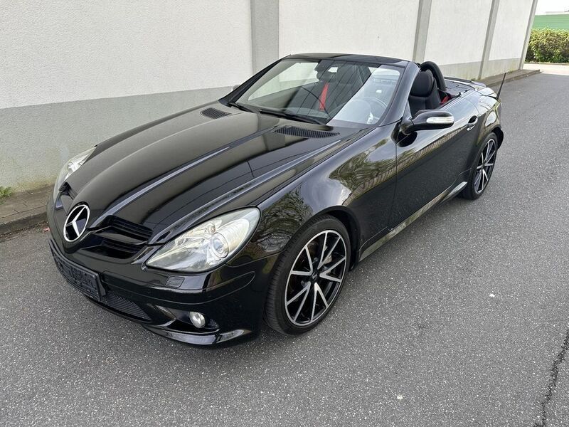 Schwarz Gebraucht 2007 Mercedes SLK280 AMG Cabrio | 12.950 € (Teuer) - Bild 1/4