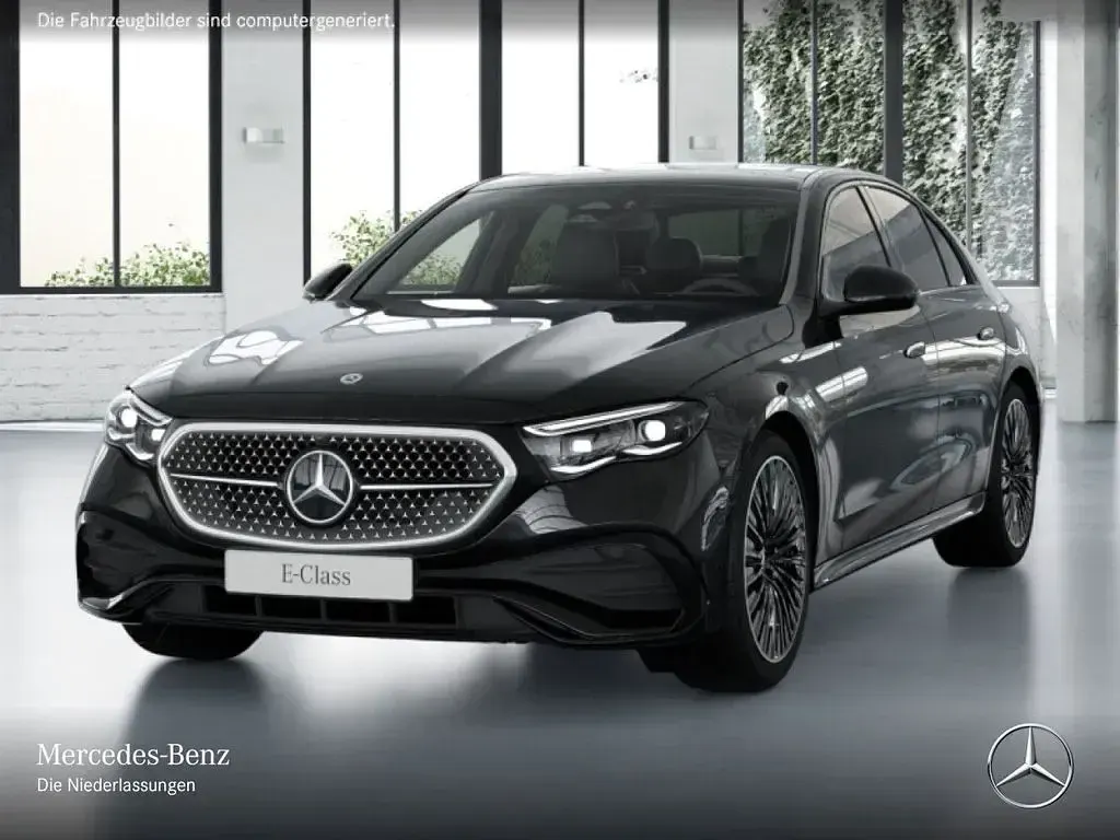 Second-hand Mercedes E220 AMG 197 CP (144 kW) 2025 Negru Berlinǎ